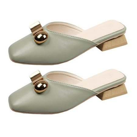 

Women s High-Heeled Sandals Slippers With Pu Leather Women s Sandals for Going Women s High-Heeled Sandals Slippers With Pu Leather Women s Sandals Going Out Women Useful Green 39