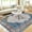 Blue Orange, variant on Yesfashion Carpets Area Rugs Washable 5'*7' Machine Area Rug Vintage Rug Distressed Medallion Rug Non-Slip Stain Resistant Accent Rug Carpet for Dining Room Office,Blue Blue Orange 5'*7'