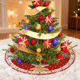 thumbnail image 4 of Christmas Tree Skirt Christmas Decoration, Christmas Tree Decoration Dress, New Year Holiday Party Decor, 90cm, 4 of 5
