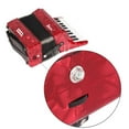 thumbnail image 3 of Acordeón Irfora 22-Key 8 Bass Acordeón con correas Guantes paño de limpieza para la Educación del instrumento de música para Estudiantes Principiantes Childern Irfora Acordeón, 3 of 7