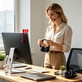 thumbnail image 2 of Desktop Status Indicator Sign, Flip Display for Busy, In Meeting and Headphones, Compact Workspace Privacy Marker for Office, Classroom, Study and Gaming Areas, 2 of 4