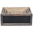thumbnail image 5 of Cheungs 5 Piece Wooden Crates Set, 5 of 6