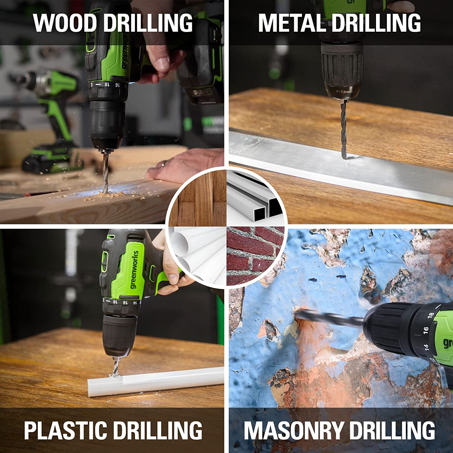 Greenworks 90 Piece Impact Rated Drilling and Driving Set 3511002