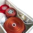 thumbnail image 6 of DII 13.5" Modern Fabric Wrap Paper Holiday Stripe Storage in Multi-Color, 6 of 6