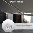 thumbnail image 4 of Toldo Outsunny para cochera, 305 x 118 cm, resistente a los rayos UV y al agua, 4 of 9