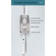 thumbnail image 5 of Distributeur De Dentifrice Mural Distributeur Automatique De Dentifrice Poussoir Avec Porte-brosse Dents (bleu), 5 of 5