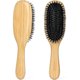 thumbnail image 1 of wonima11 Hair Brush,Pure Boar Bristle Hair Brush with Air Cushion Best for Detangling Smoothing and Massaging Improve Hair Texture & Regrowth Slick Back brush for Women Men and Kids, 1 of 1
