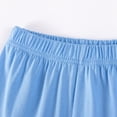 thumbnail image 5 of TOWED22 Baby Boy Toddler Clothes 2 Pieces Short Sleeve Top Tee Little Deer Pattern Drawstring Shorts Print Outfits(Sky Blue,4-5 Y), 5 of 9