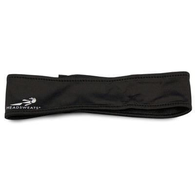 Headsweats Performance Ultratech Running/Outdoor Sports Headband, Black