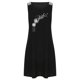 thumbnail image 4 of Moda mujer casual sexy cuello redondo impresión encaje sin mangas mini vestido Fridja hj444, 4 of 8