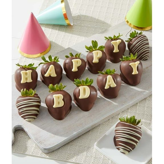 From You Flowers - BIRTHDAY Chocolate Covered Strawberry BerryGram