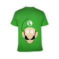 thumbnail image 3 of Luigi's Mansion Cartoon Unisex Short-sleeve Shirt For Men Women Novelty 3D Print T-Shirt Soft Comfortable Tee Shirts, 3 of 7