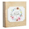 WAY TO CELEBRATE! Mother’S Day 5-Inch Wood Block Sign, Mom