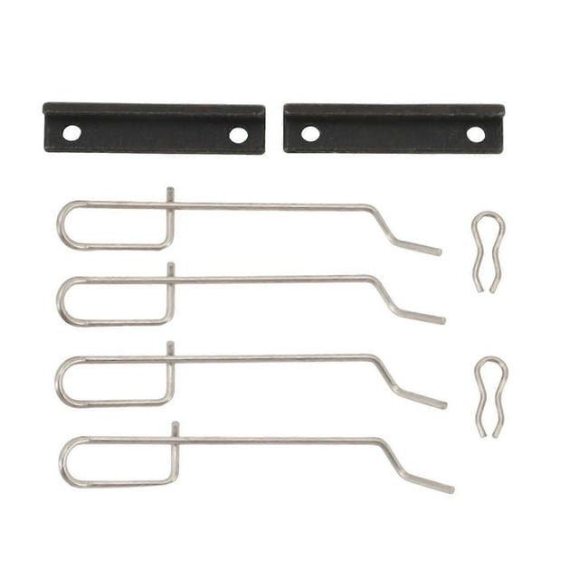 Rear Brake Pad Fitting Kit for Safe and Durable Driving, BPF1125H for CLIO MK1 MK2 1991 to 2005