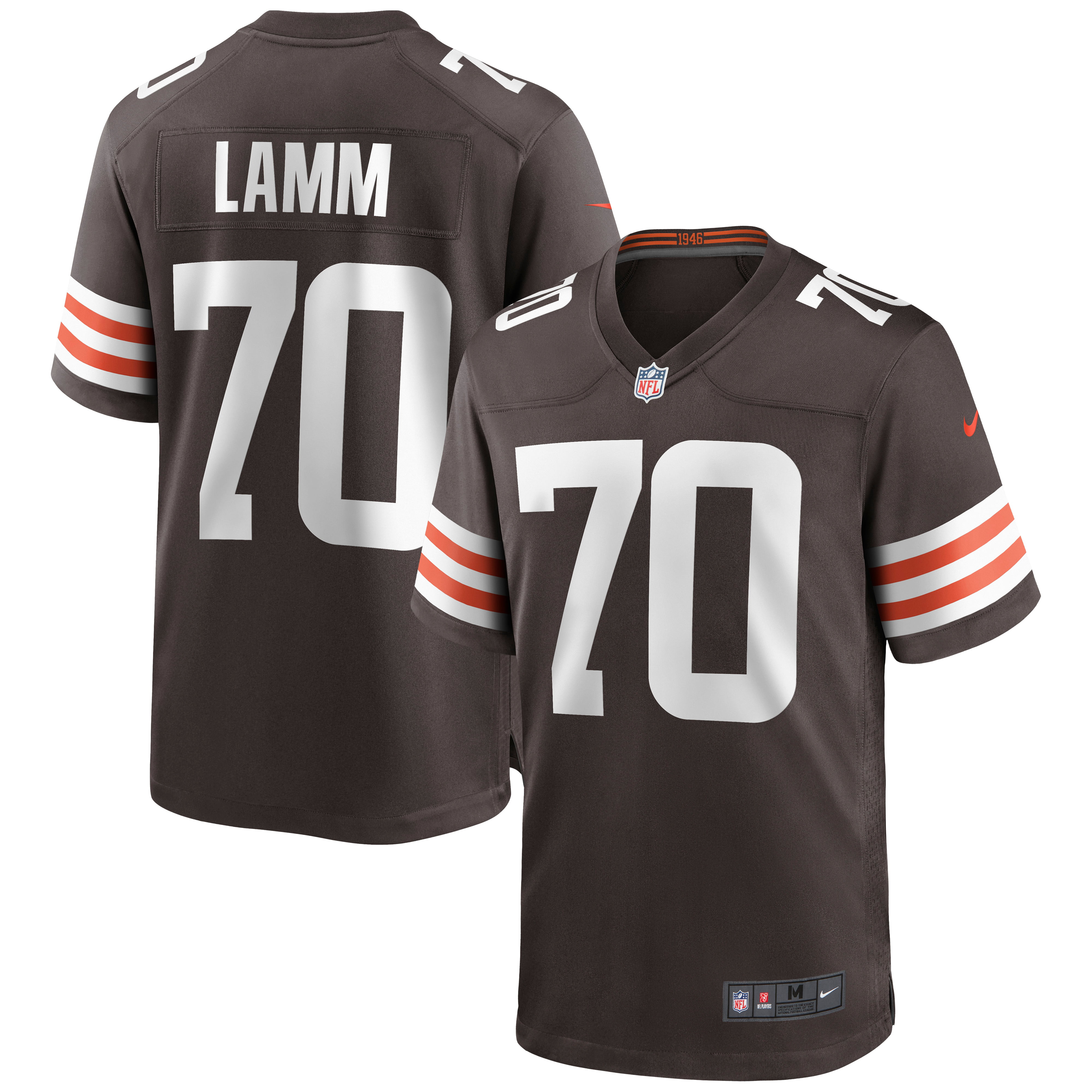 Kendall Lamm Cleveland Browns Nike Game Jersey - Brown - Walmart.com