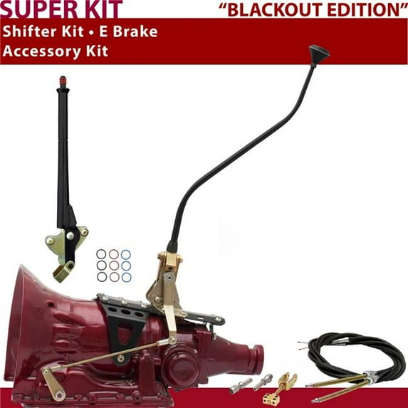 American Shifter 4L60E Shifter Kit 23 in. Swan E Brake Cable for D28EB