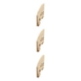 thumbnail image 2 of Transemion Wood Effortless Installation And Fit Violin Bridge Slots Easy To Install Violin Strings Bridge As shown 3Set, 2 of 6