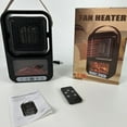 thumbnail image 5 of Oliegs Slippers Portable Desktop Fast Heating Three Generation Flame Heater Mini Small Heater Home Portable Fan Fast Heating Heater Features.Enjoy Warmth All Winter Long Christmas, 5 of 5