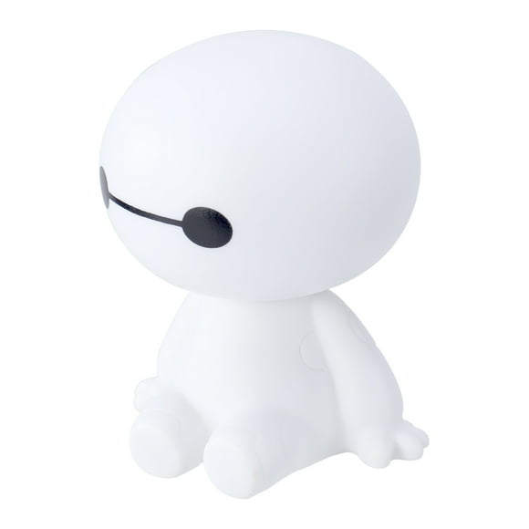 Yeacher Mignonne Poupée Robot Baymax à Tête Oscillante Décorations Intérieures de Voiture Accessoires de Déco Auto Dessin Animé