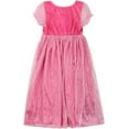 thumbnail image 3 of Disney Girl's 8 Sleeping Beauty Aurora Tulle Nightgown, Pink, 3 of 6