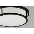 thumbnail image 3 of Maxim 10274WTSN 17 in. Rogue Satin Nickel Flush Mount LED Ceiling Light, 3 of 7