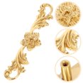 thumbnail image 1 of Minkissy Furniture Handles Dresser Knob Brass Golden Modern Style 1Pack, 1 of 5