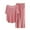 Pink, variant on Jalioing 2 Piece Pajama Set for Women Short Sleeve Tops Long Pants Lounge Set with Pocket Loose Comfy Sleepwear