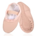 thumbnail image 4 of Sonducket Zapatos de ballet antideslizantes y flexibles para niñas y mujeres, suela completa, zapatos de baile de cuero Calzado, 4 of 6