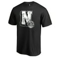 thumbnail image 2 of Men's Black New York Knicks Letterman T-Shirt, 2 of 3