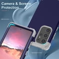 thumbnail image 4 of JTCASES for Samsung Galaxy S21 Ultra Case, Drop Resistant Corners, Wireless Charging, Heavy Duty Shockproof Hybrid Hard PC Bumper, Camera Protection, Skin-feel Anti-scratch Tough Cover, Darkblue, 4 of 7