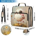 thumbnail image 3 of Circular Folder Package 13.6*3.5*12.4 Inches ,Binder Bag，Binder Organizer，Zipper Binder，3 Ring Binder ,Suitable for Work Adorable Little Bird, 3 of 8