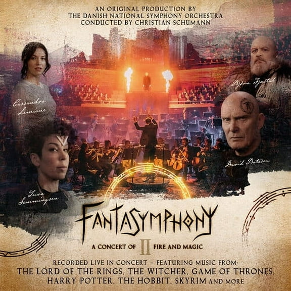 Danish National Symphony Orchestra - Fantasymphony II - a Concert of Fire & Magic - Music & Performance - CD