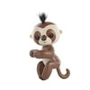 Fingerlings Baby Sloth - Kingsley (Brown) - Interactive Baby Pet - by WowWee