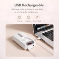 thumbnail image 6 of STARBIAO Electric Nail Drill Kit 40000 RPM, Rechargeable Cordless Nail File with LCD Display, Low Heat Low Noise Low Vibration, E-File for Acrylic Gel Nails, Manicure Pedicure for Home Salon, 6 of 10