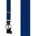thumbnail image 2 of SuspenderStore Dressy Polka Dot Suspenders - Convertible End Button & Clip - 5 Colors, 2 of 4