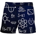 thumbnail image 1 of 2024 Été Short Homme Formule Mathématique Imprimée 3D Maillot de Bain Décontracté Séchage Rapide Élastique Short de Plage Homme, 1 of 5