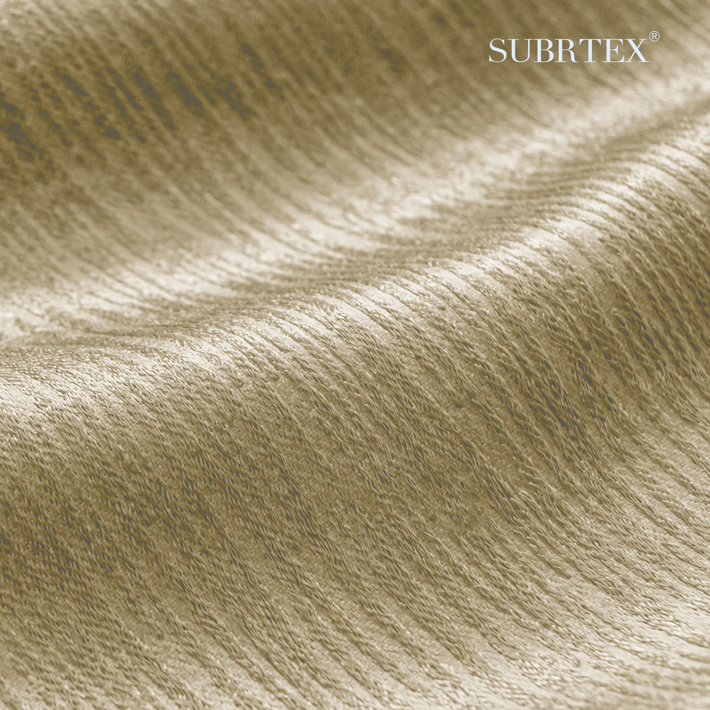 Subrtex Thermal Insulated Grommet Blackout Curtains for Bedroom, Set of 2 Panels, 52"×63", Beige