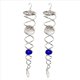 thumbnail image 1 of 2X Estabilizador de Hilandero de Viento de en Espiral de Bola de Azul, Espiral Decorativa, Hilandero de Viento en Espiral, Decoración de Jardín, 1 of 2
