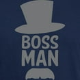 thumbnail image 3 of CafePress - Boss Man Dark T Shirt - Men's Classic Graphic Cotton T-Shirt, 3 of 4