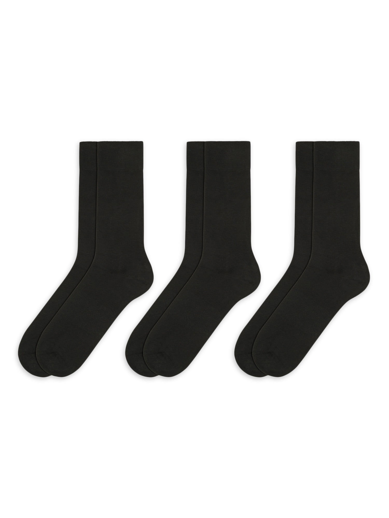 NWT Men’s George Dress Socks 4 Pair Tan w/ Black Dots Size Large 