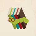 thumbnail image 4 of Inktastic Bookworm Books Reading Boys or Girls Baby T-Shirt, 4 of 5