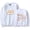 White, variant on XUANXIAOJIANG Iván Cornejo Merch men's and women's fashionable nostalgic long sleeved round neck pullover