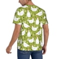 thumbnail image 2 of Fotbe Lovely Chickens Baseball Jersey Shirt for Men and Women, Casual Short Sleeves Button Down T-Shirt-Medium, 2 of 9