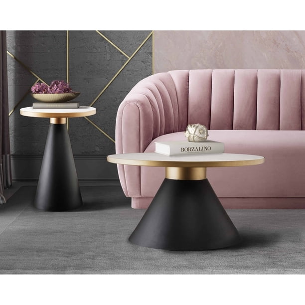 Tov Furniture Richard Marble Side Table Walmart Com Walmart Com