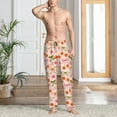 thumbnail image 2 of Rateoe Cherries And Bows Pattern Men’s Ultra-Soft Comfy Pajama Lounge Pants Sleepwear,Comfortable Lounge Wear,lightweight Pajamas, Casual Home Wear-Large, 2 of 6