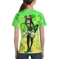 thumbnail image 5 of My Hero Academia Tsuyu Asui Kids T-Shirt 3d Printed Graphic T-Shirts Boys And Girls Short Sleeve Shirts For Youth Kids X-Small, 5 of 7