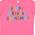 thumbnail image 4 of Inktastic Happy Birthday Grandma Boys or Girls Toddler T-Shirt, 4 of 5