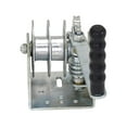 thumbnail image 3 of Vestil WALL-D Single Speed Worm Gear Wall-Mount Hand Winch - Dual Drum, 1500 lbs Load, 3 of 4