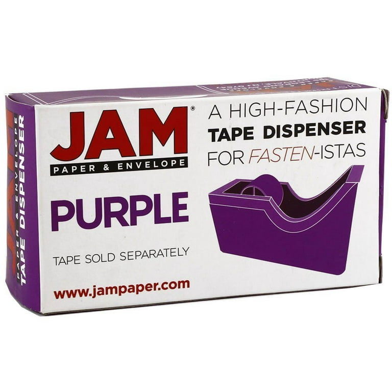 JAM Paper RNAB018ILP88Q jam paper office & desk sets - 1 stapler & 1 tape  dispenser - purple - 2/pack