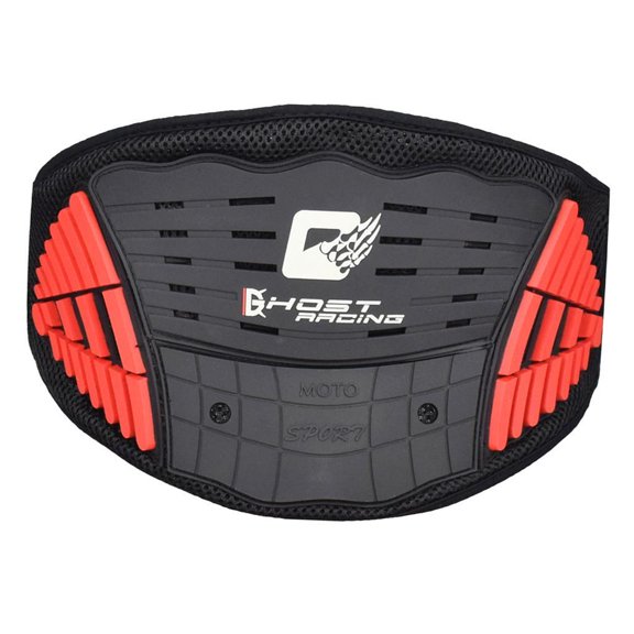 Naiovety Motocicleta Motocross Racing Riñón Cinturón Surpport Cintura Protector Gear Deportes de nieve Rojo